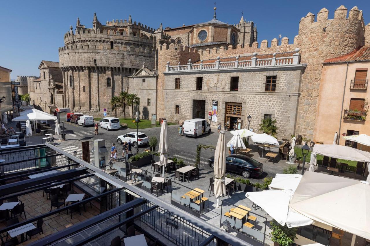 Hostal Restaurante Puerta Del Alcazar Ávila Ngoại thất bức ảnh